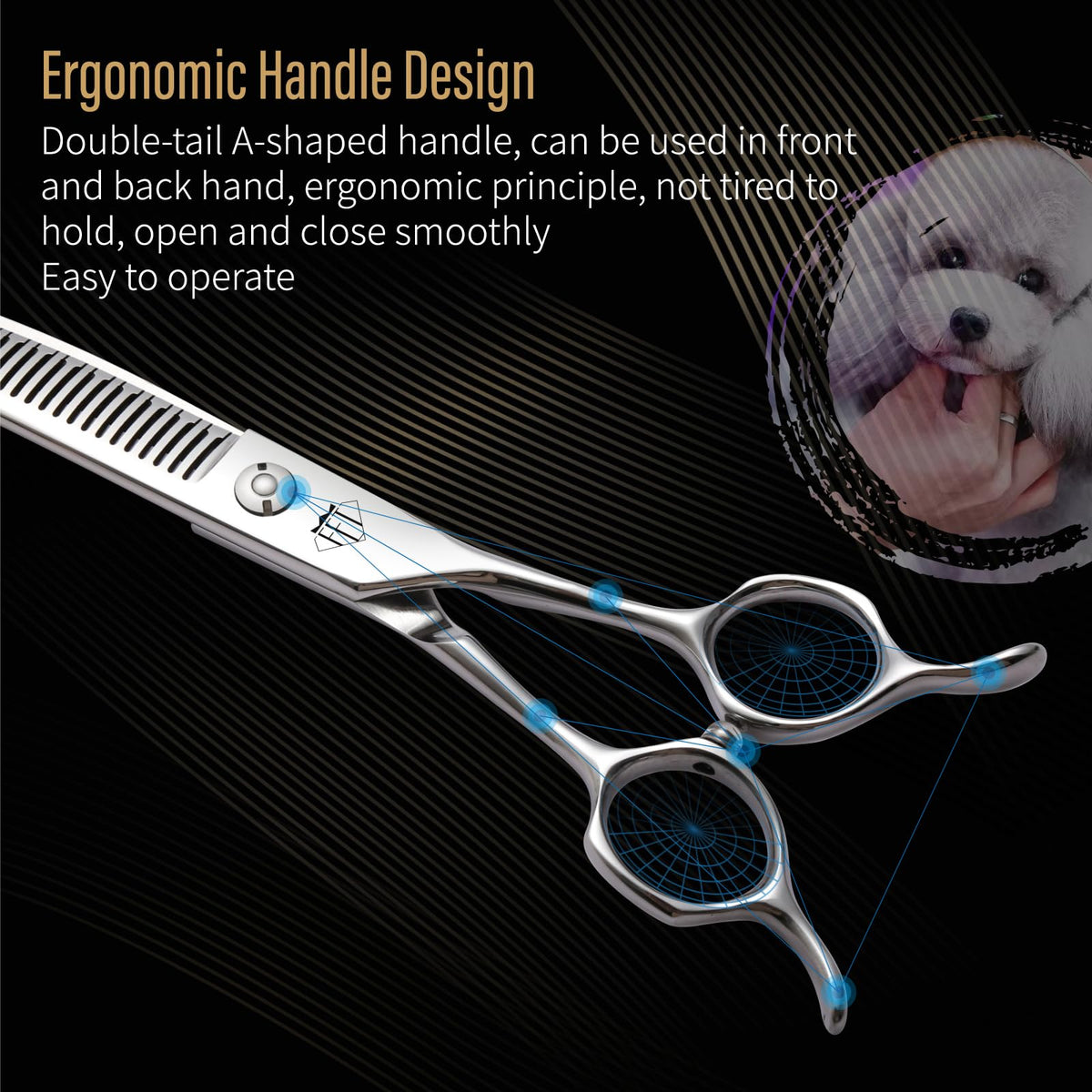 FENICE TOTEM Scissors in 7.0 inch