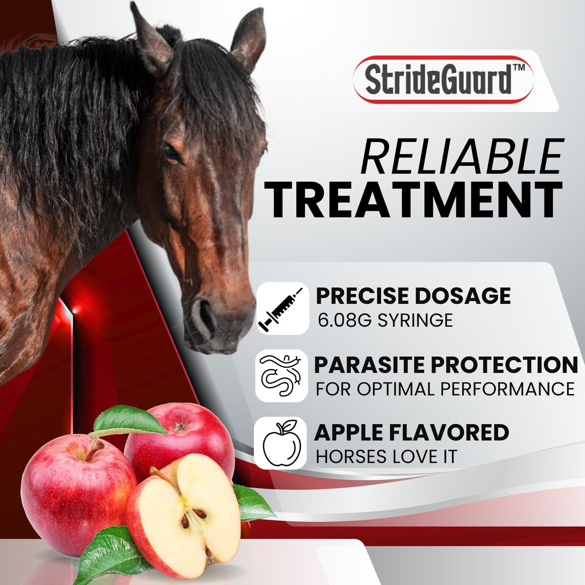 StrideGuard Animal Medication in 1 PACK, Yallow