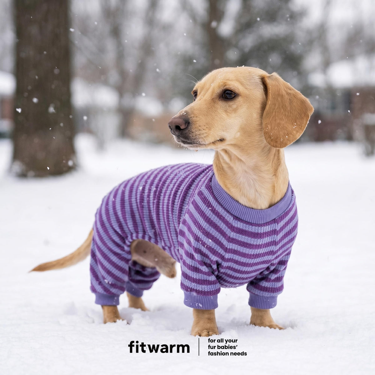 Fitwarm Pet Apparel in X-Small, DarkViolet