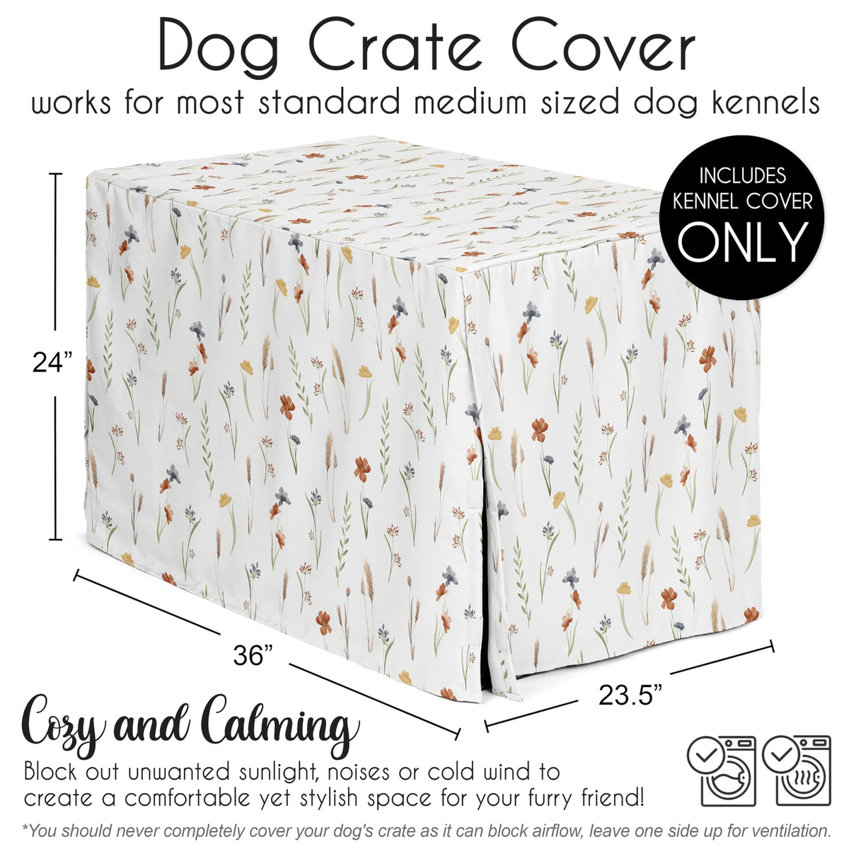 Sweet Jojo Designs Animal Cage in 36in. x 24in. x 23.5in., Garden Rust and Blue