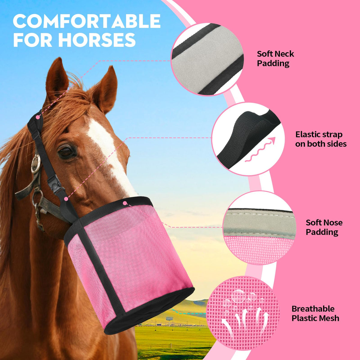 OAHELAKE Pet Supplies in Universal, 2 Pcs Pink