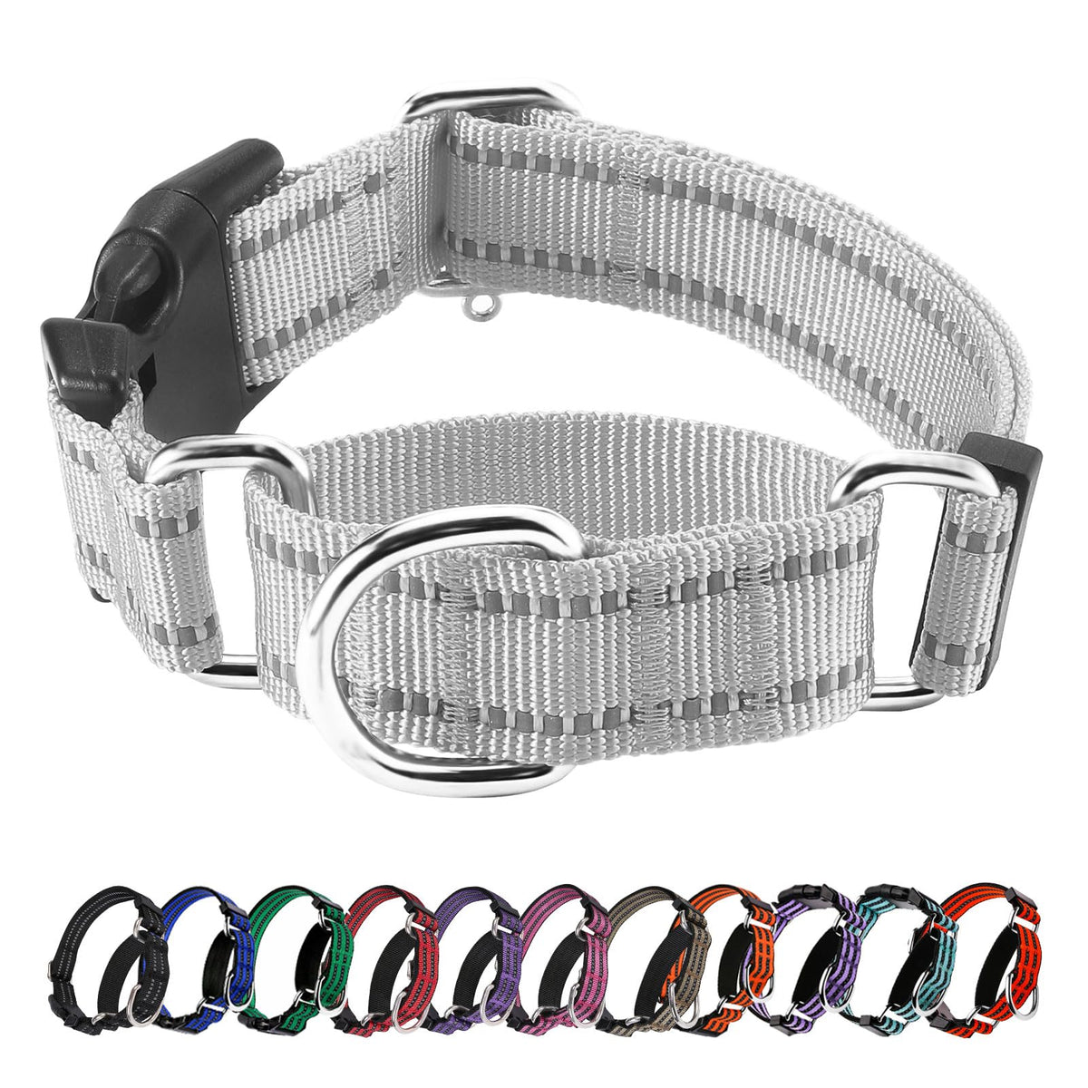 Hikiko Animal Collar in Small, Sliver
