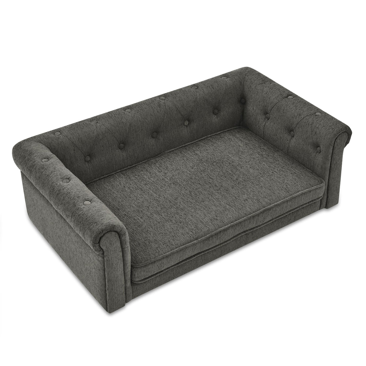 KEIKI Pet Bed Mat in Large, Dark Gray
