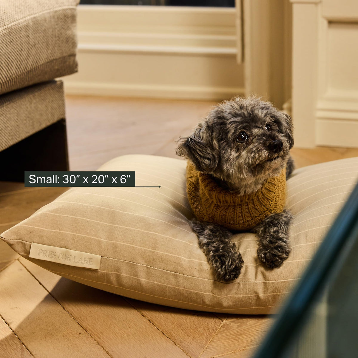 Preston Lane Pet Bed Mat in Small (30x20x6), Clay
