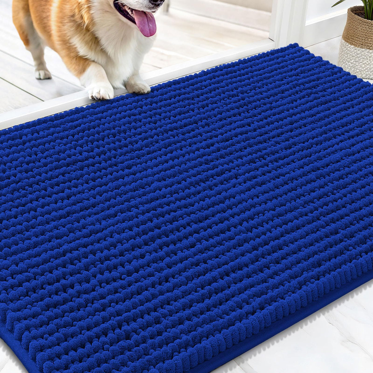 OLANLY Pet Bed Mat in 30" X 20", Royal Blue