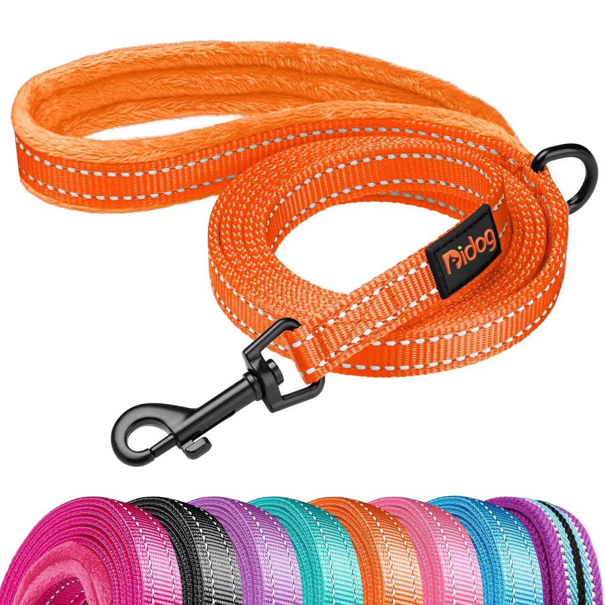 Didog Leash in 5/8''x 6 FT, Orange