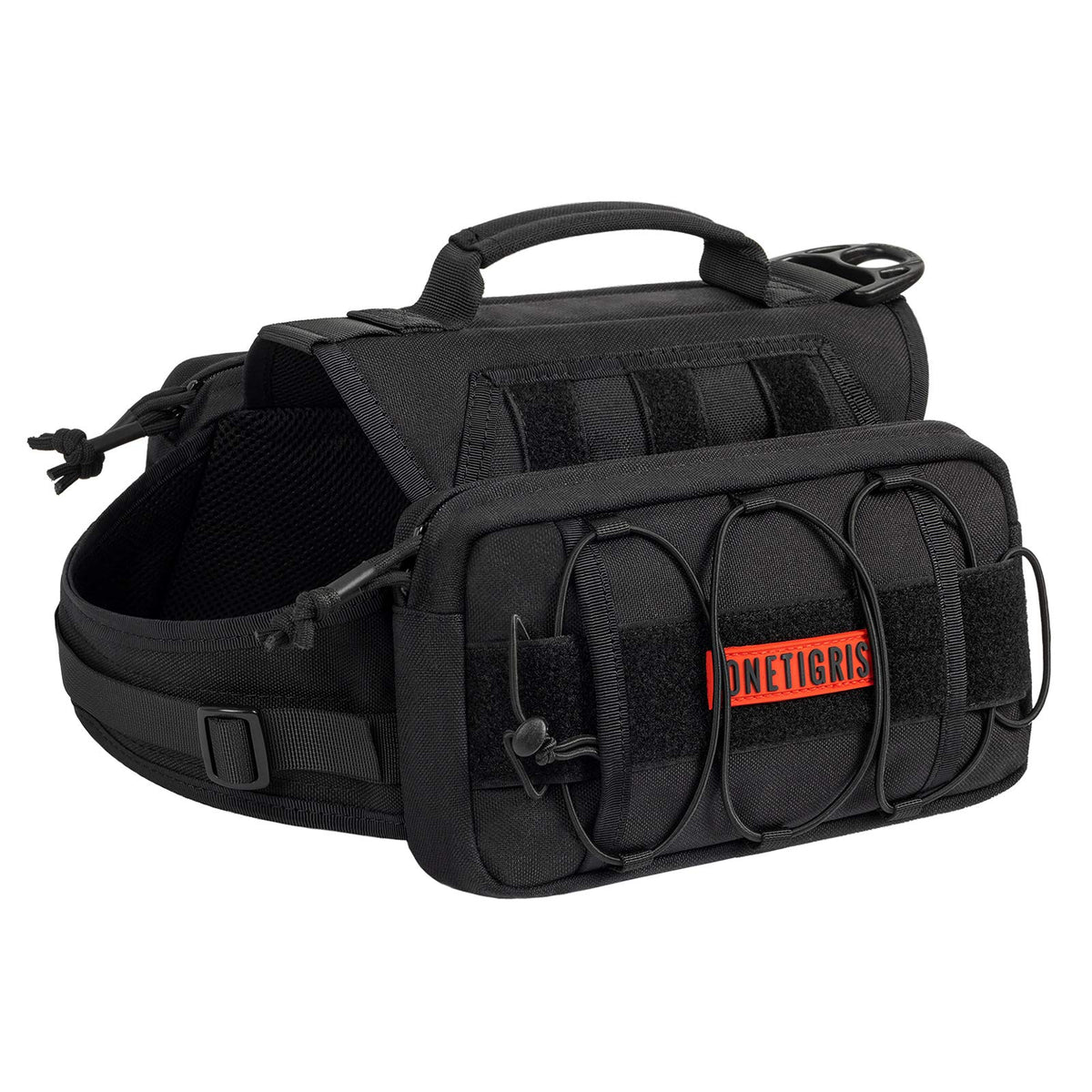 ONETIGRIS Pet Supplies in Small, Black