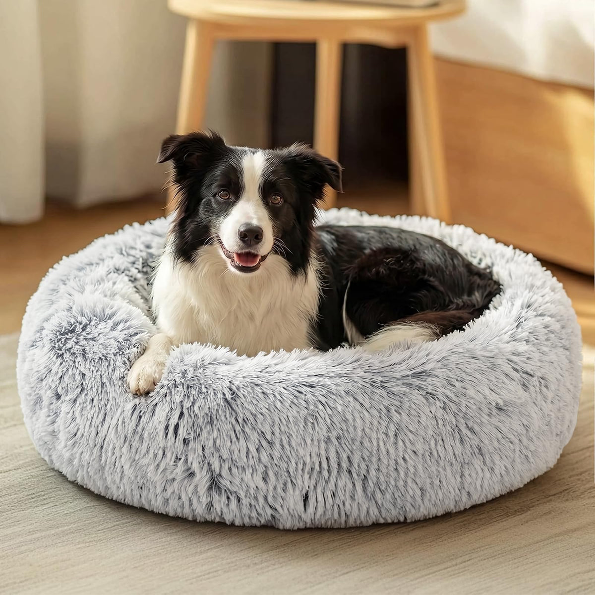 JOLLYVOGUE Pet Bed Mat in 31", 01 - Light Grey
