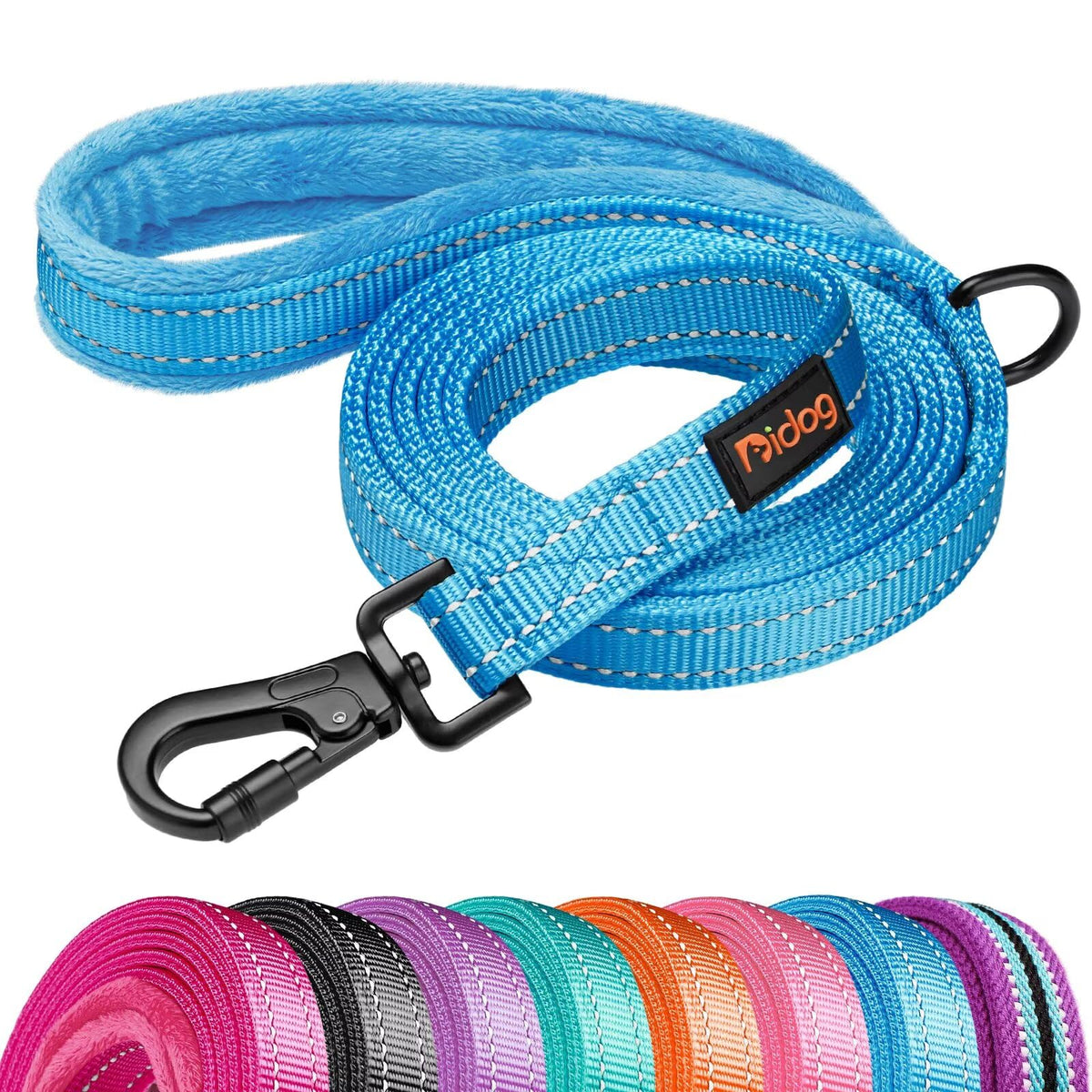 Didog Leash in 3/4''x 4 FT, Blue