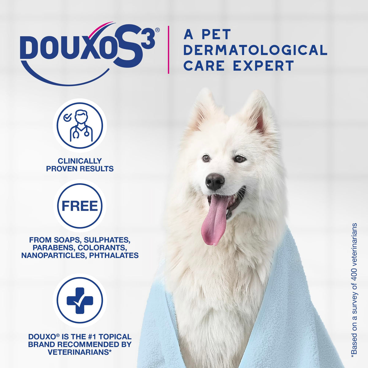 Douxo Animal Fur Cleaner Conditioner in 6.7 oz, Translucent