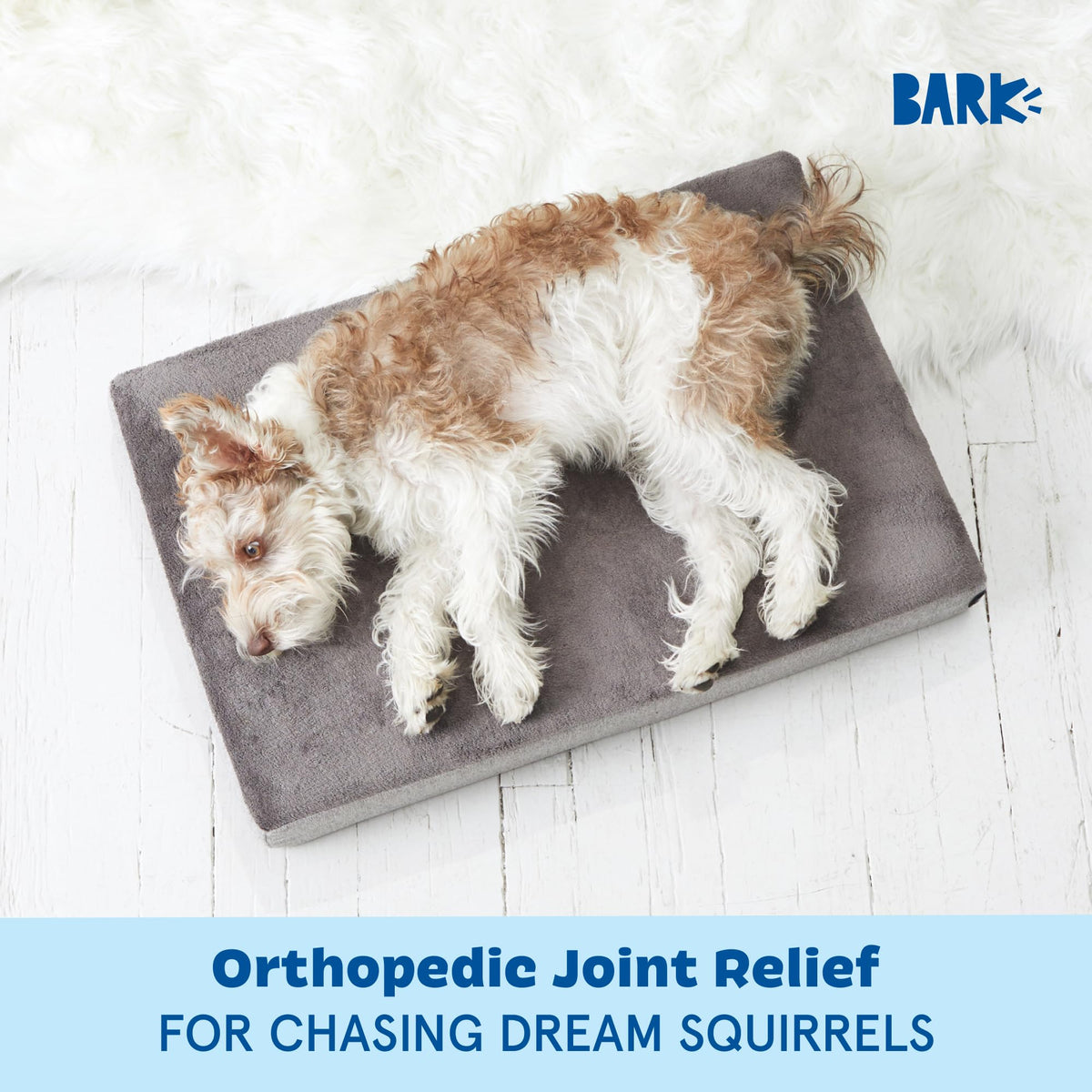 BarkBox Pet Bed Mat in Small, Grey