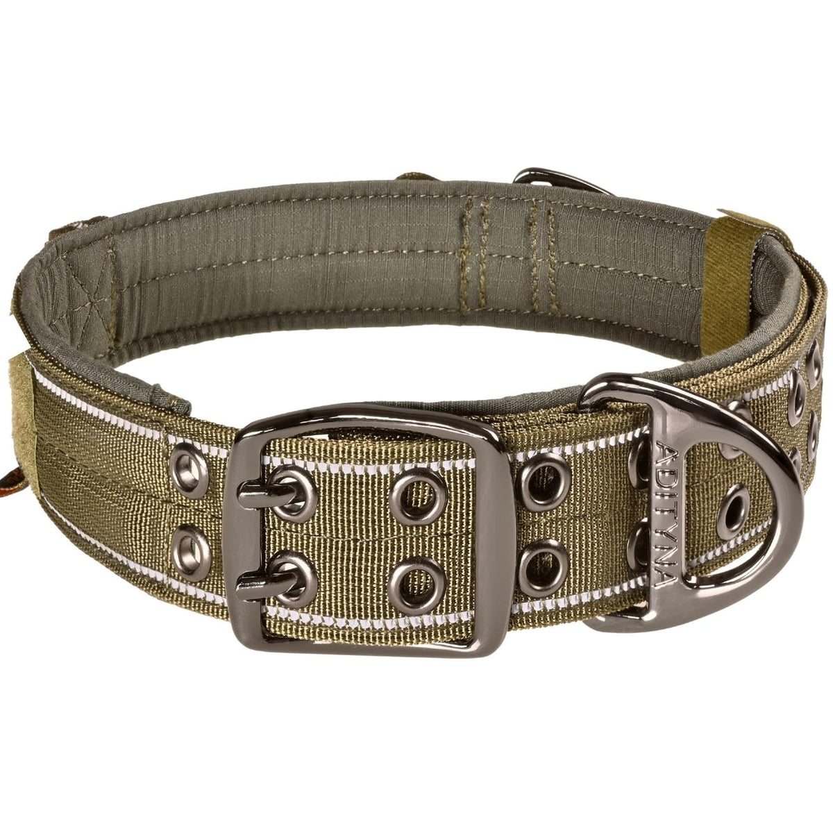 ADITYNA Animal Collar in Extra-Large: Fit 24-30" Neck, Ranger Green