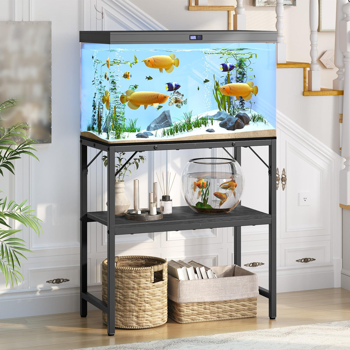 MAHANCRIS Item Stand in 20 Gallon, Black