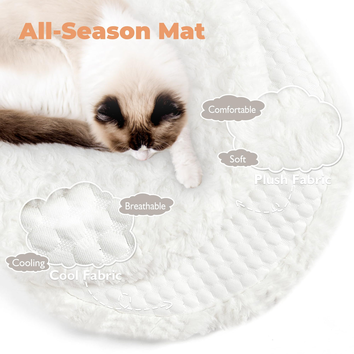 Easyego Pet Activity Structure in 39.3'', White