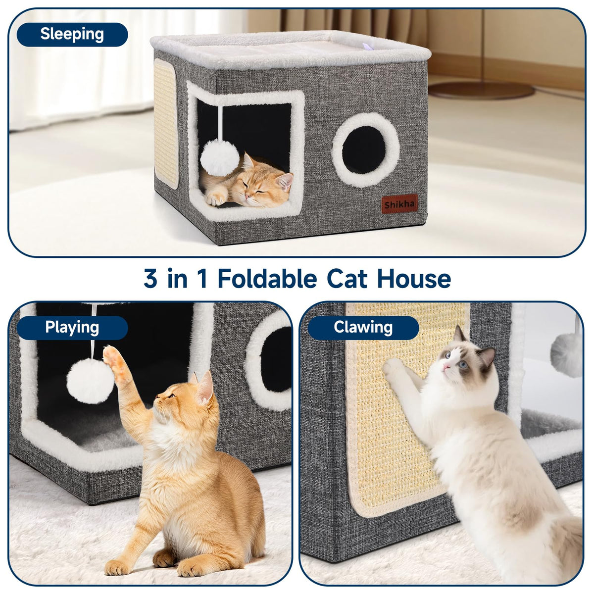 Shikha Animal Shelter in Large, Grey