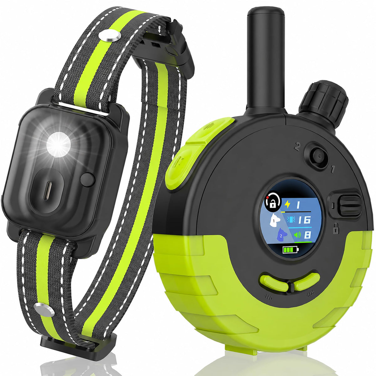RPZ Animal Collar in 1 Receiver, Green