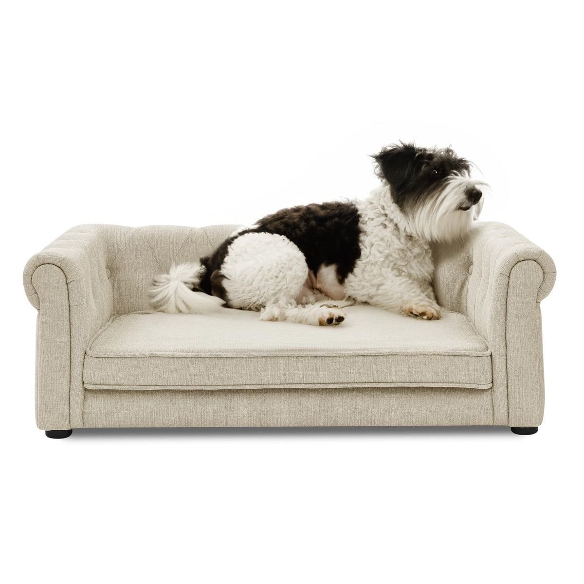 KEIKI Pet Bed Mat in 39" x 23.6" x 15", Beige