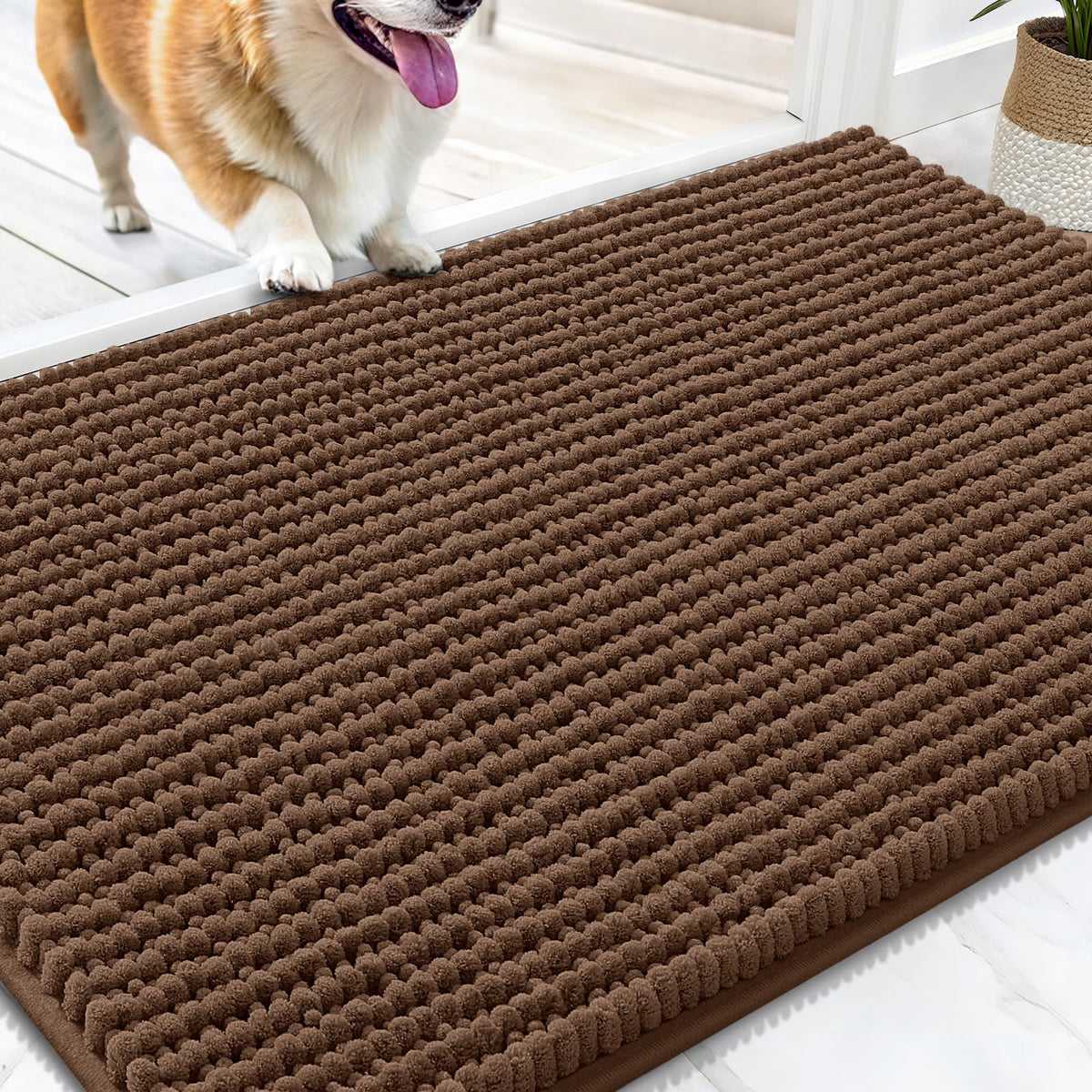 OLANLY Pet Bed Mat in 30" X 20", Mocha