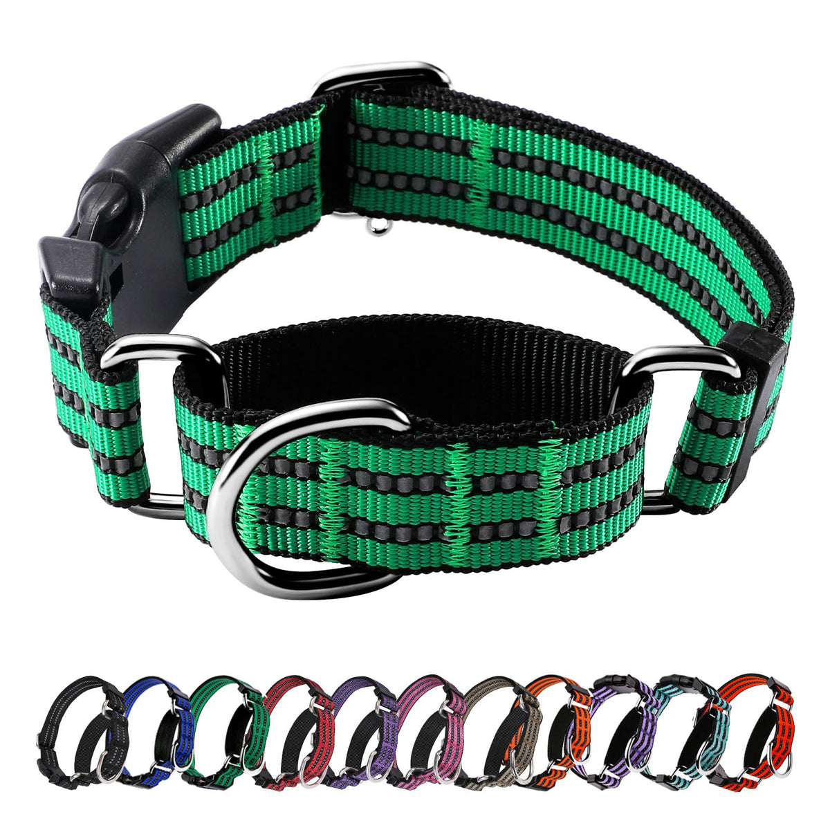 Hikiko Animal Collar in Small, Green