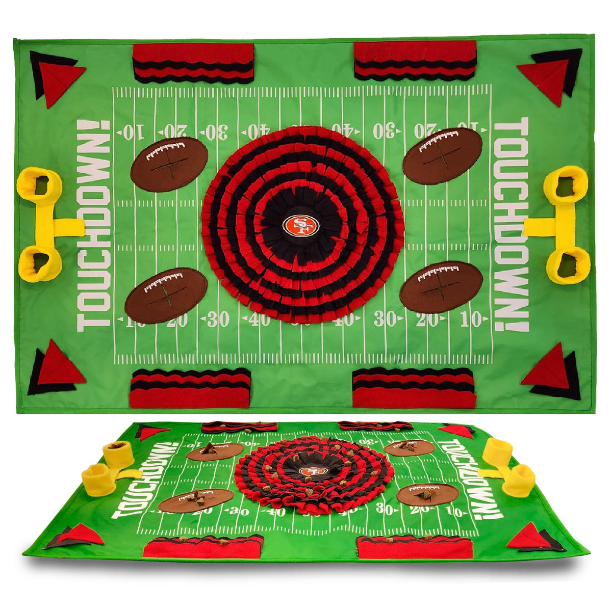 Pets First Pet Feeder in 40 x 26 Inches, SAN FRANCISCO 49ERS
