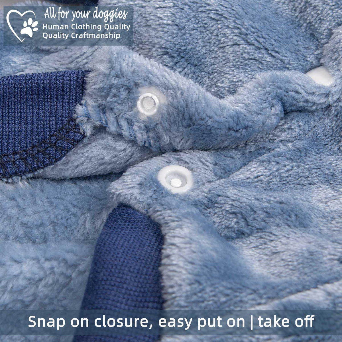 FABRICASTLE Pet Apparel in XX-Small, Blue-Navy