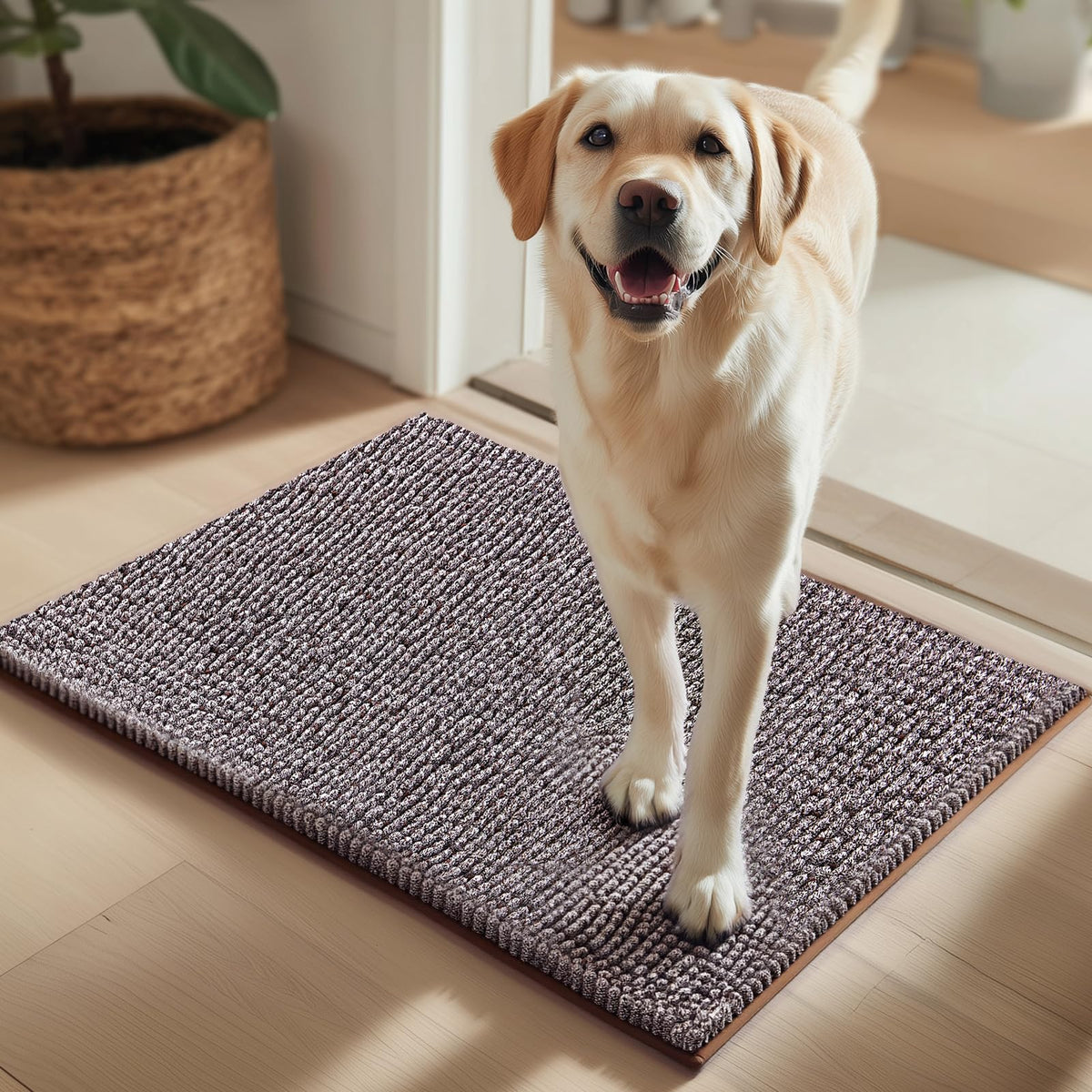 EHEYCIGA Pet Bed Mat in 24x16inch, Brown
