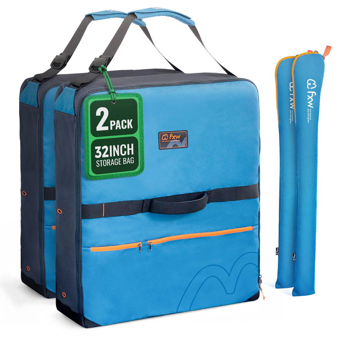 FXW Carrier Bag Case in 32 inch(2 Packs), Blue