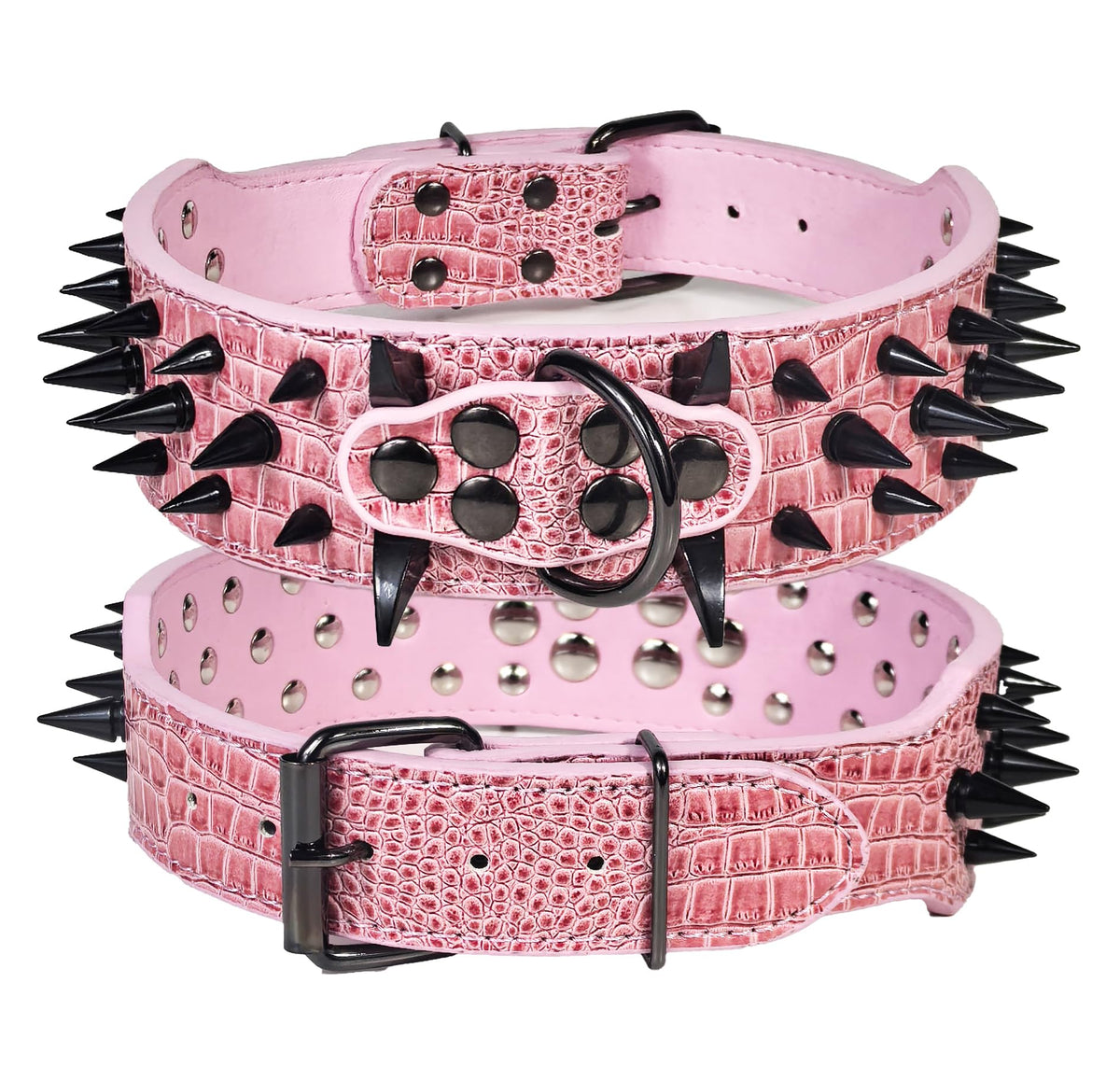 Kawagogo Animal Collar in Width:2'' Adjust:17''-20'', Pink
