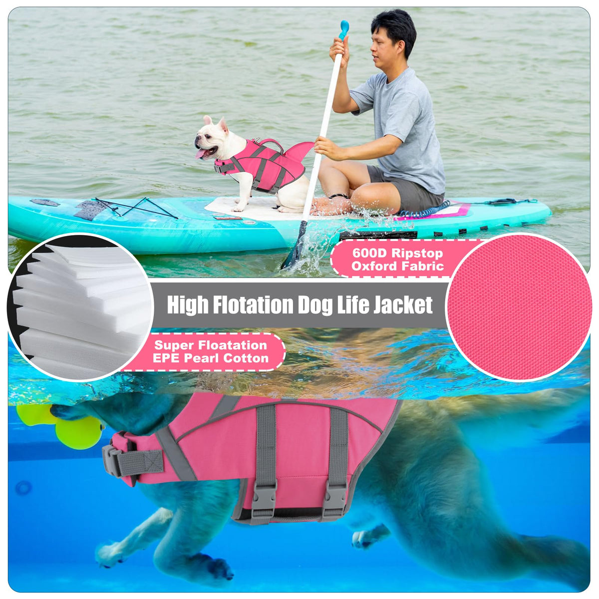 Doglay Pet Apparel in X-small, Pink