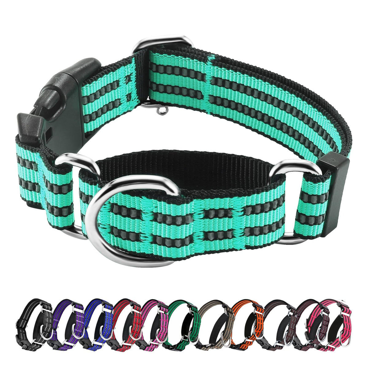 Hikiko Animal Collar in Small, Turquoise