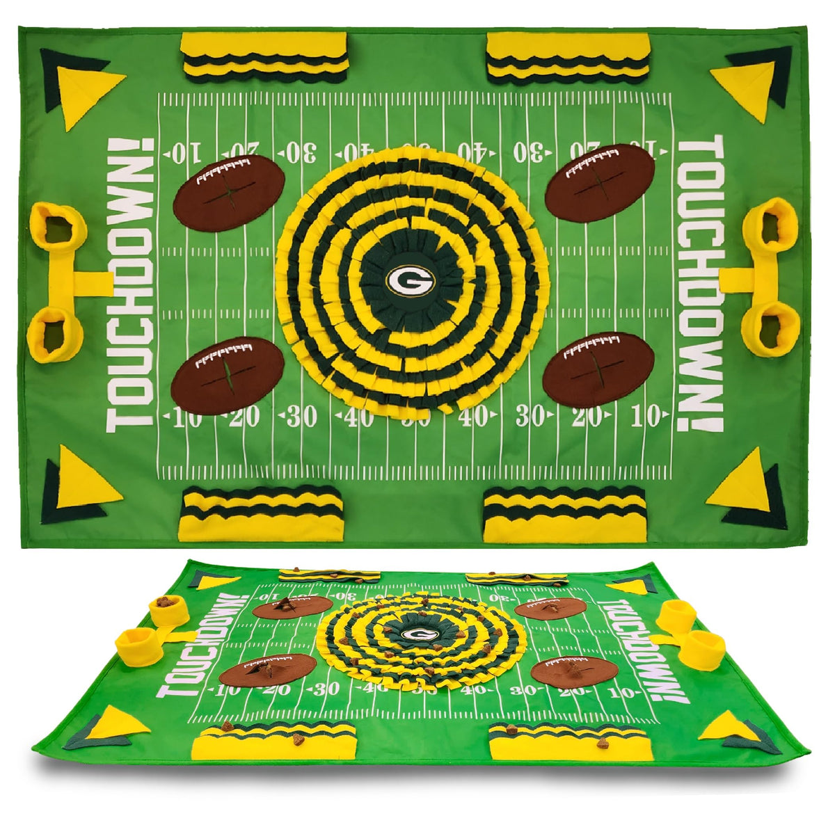 Pets First Pet Feeder in 40 x 26 Inches, GREEN BAY PACKERS
