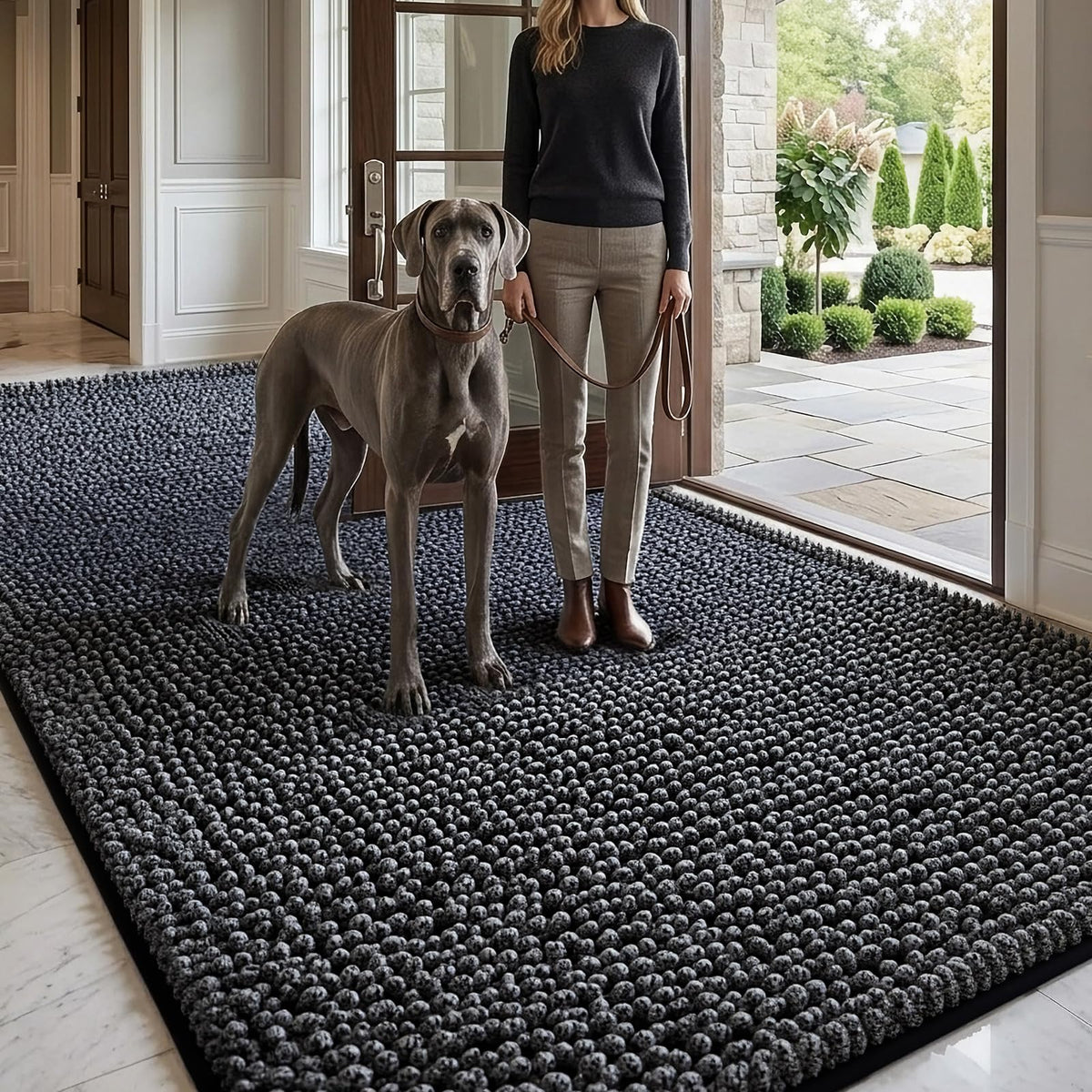 EHEYCIGA Pet Bed Mat in 60x36inch, Dark Grey