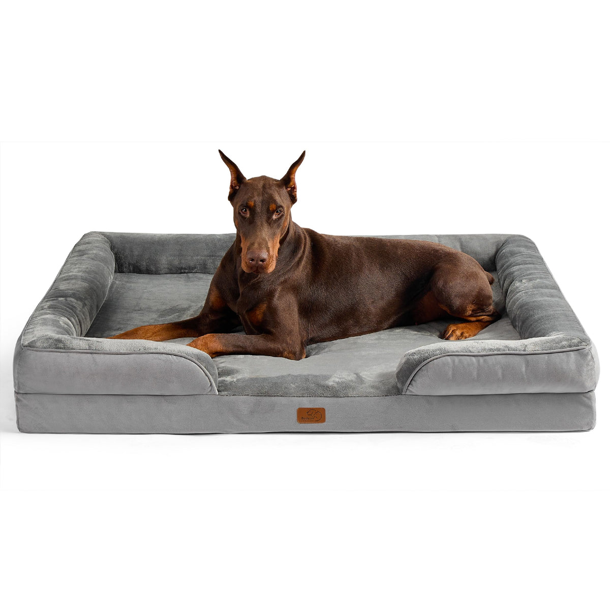 Bedsure Pet Bed Mat in 52"l X 41"w X 8"th, Grey