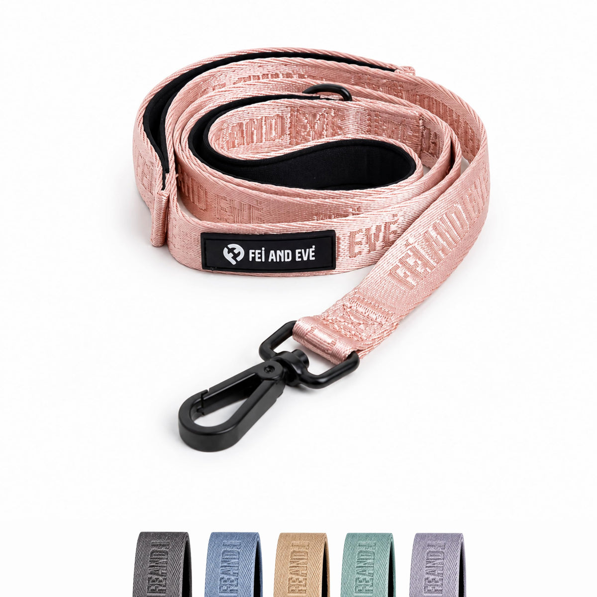 Fei and Eve Leash in 4FT, Blush