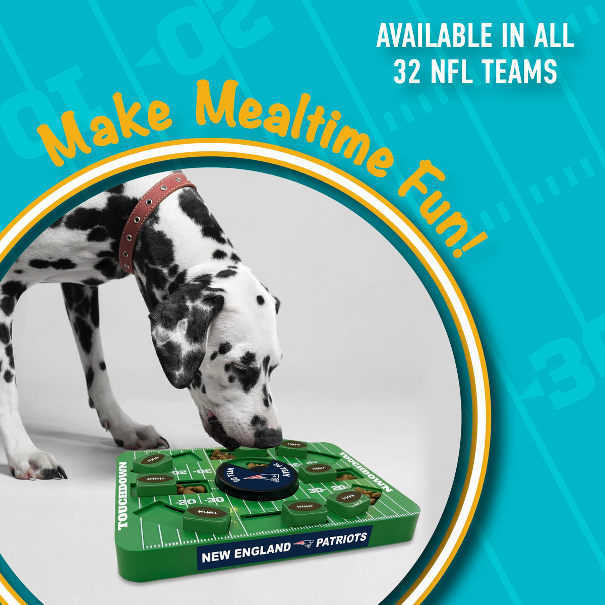 Pets First Pet Feeder in Large, NEW ENGLAND PATRIOTS