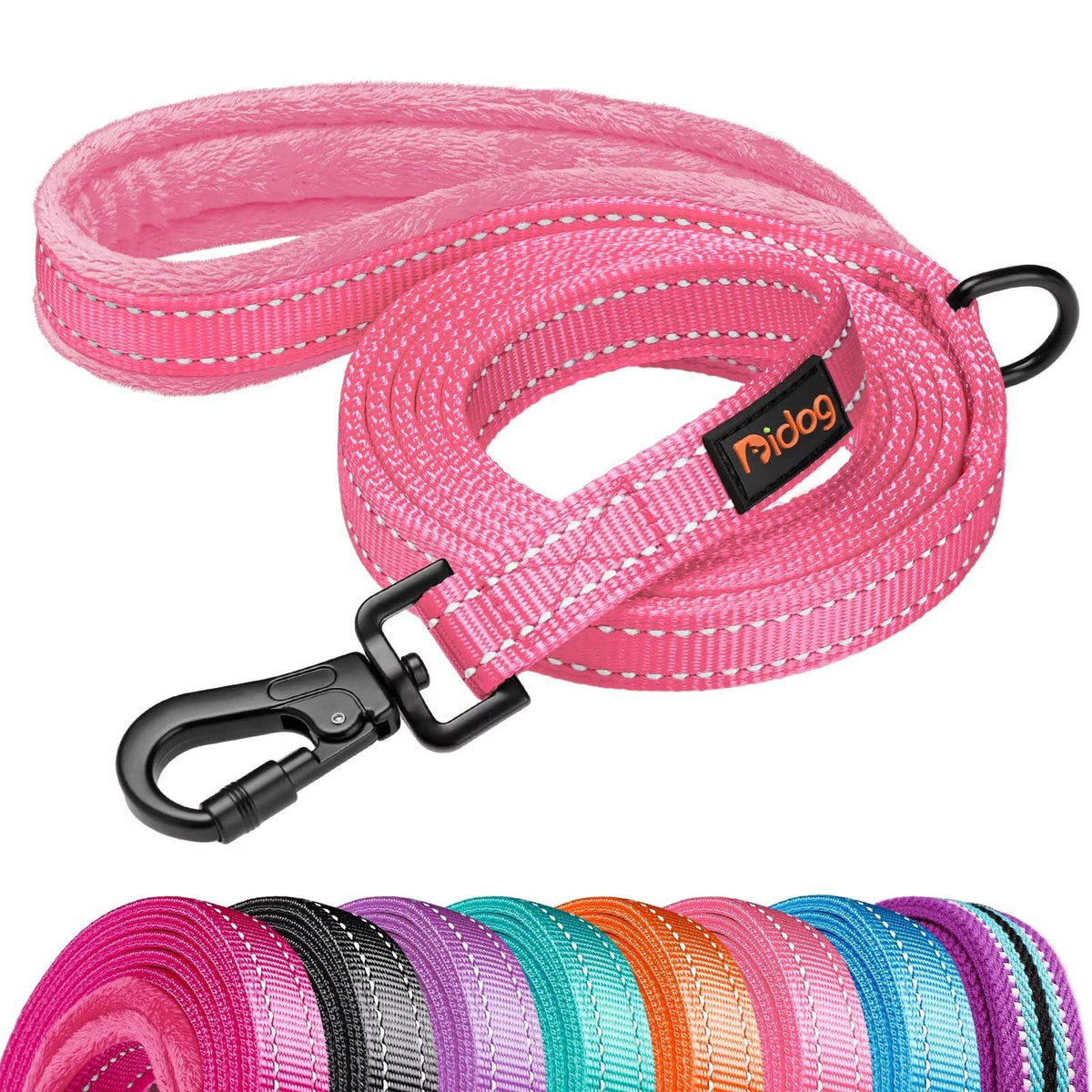 Didog Leash in 3/4''x 4 FT, Pink