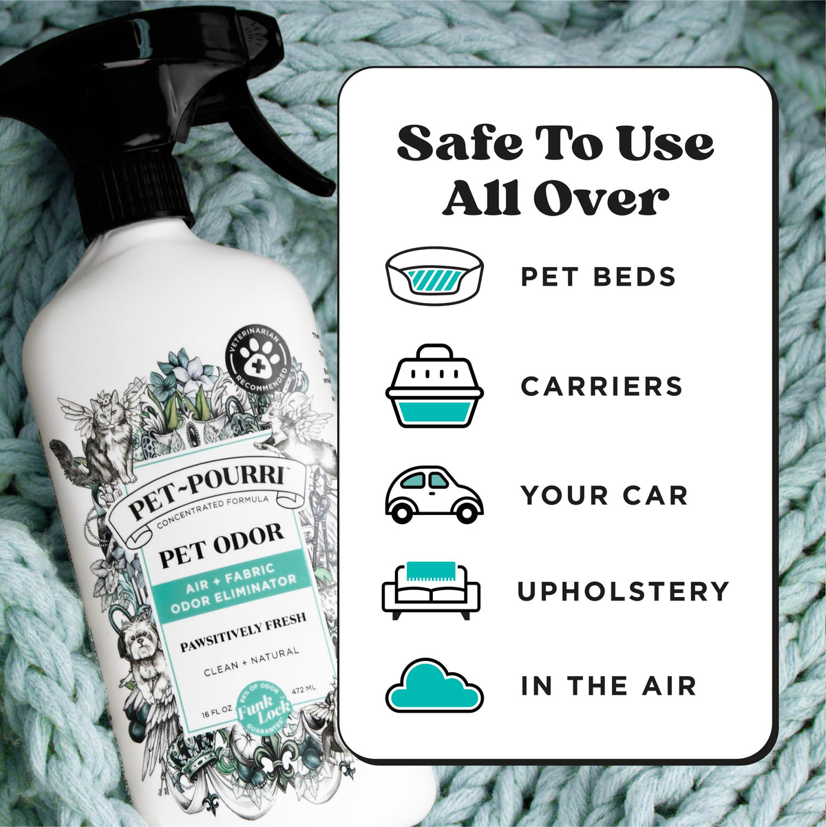 Poo-Pourri Area Deodorizer in 16 Fl Oz (Pack of 1), Fresh
