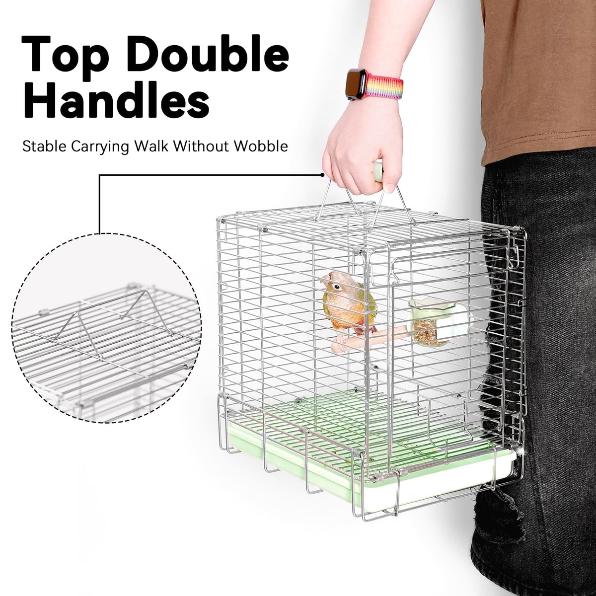 YOOSO WING Animal Cage in Green