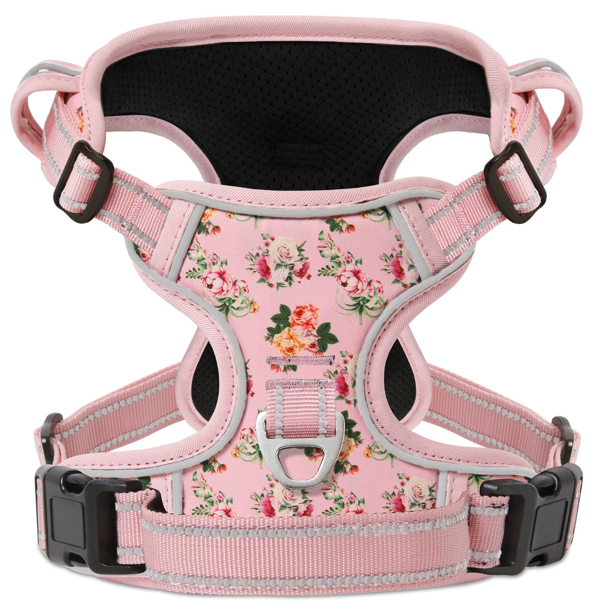 HEELE Animal Harness in M, Flower-Pink