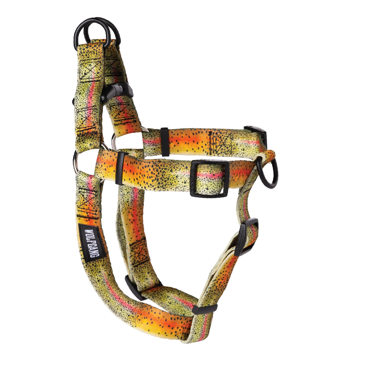 Wolfgang Man & Beast Animal Harness in Small (5/8 Inch x 12-18 Inch), CutBow Print