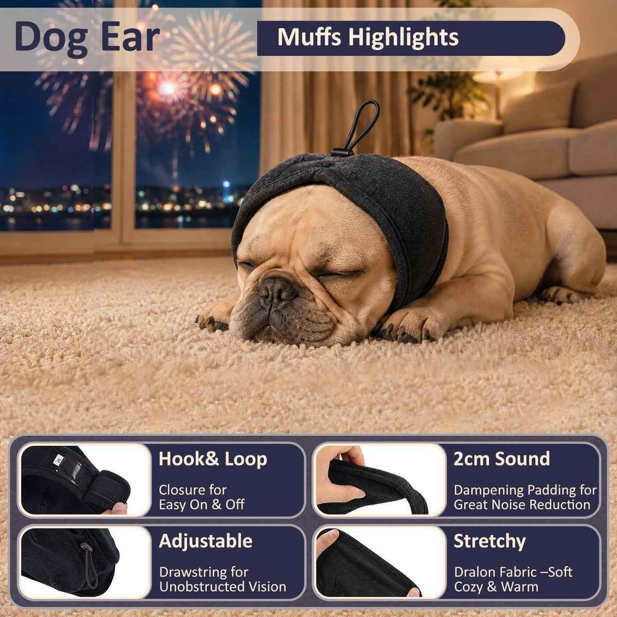 DORA BRIDAL Pet Apparel in S, Black