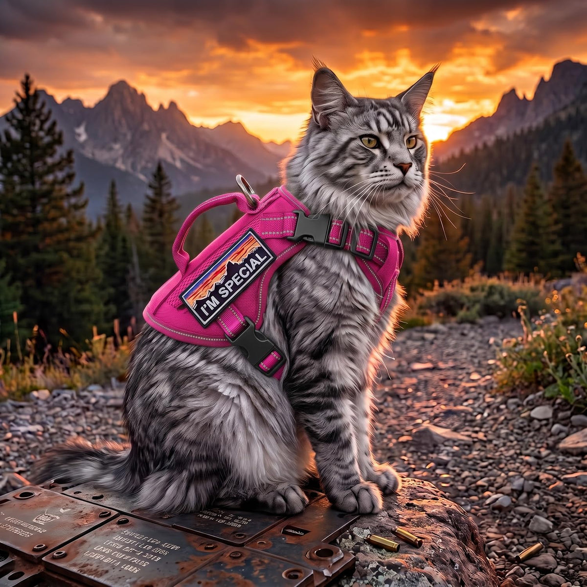 nanappice Animal Harness in Large, Pink