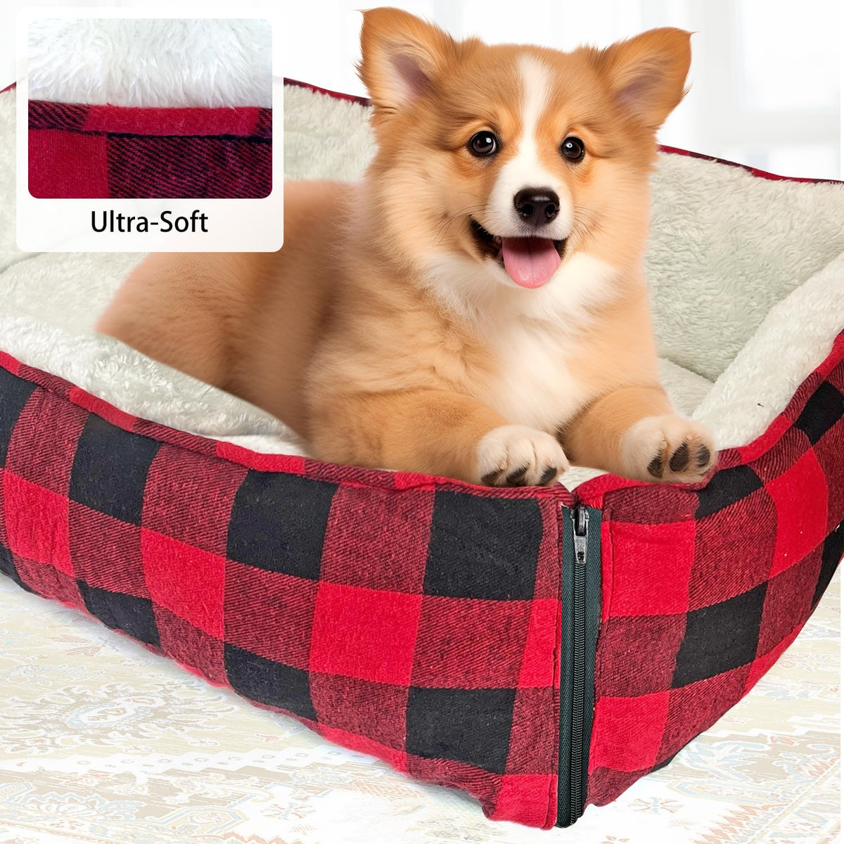 LIFFY Pet Bed Mat in Small, Red