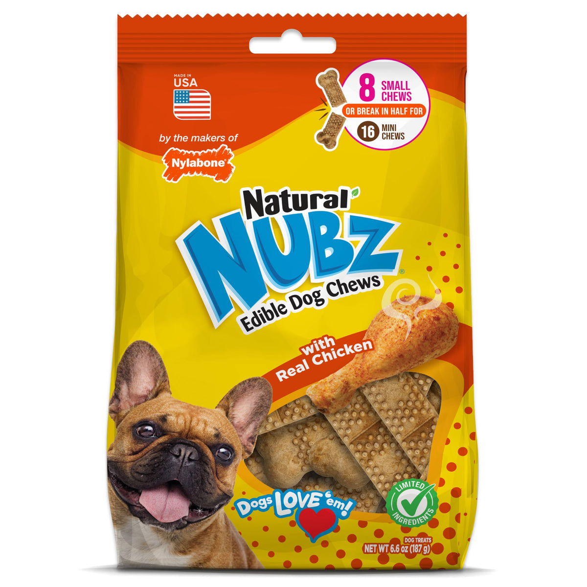 Nylabone Pet Food in 8 Count (Pack of 1)