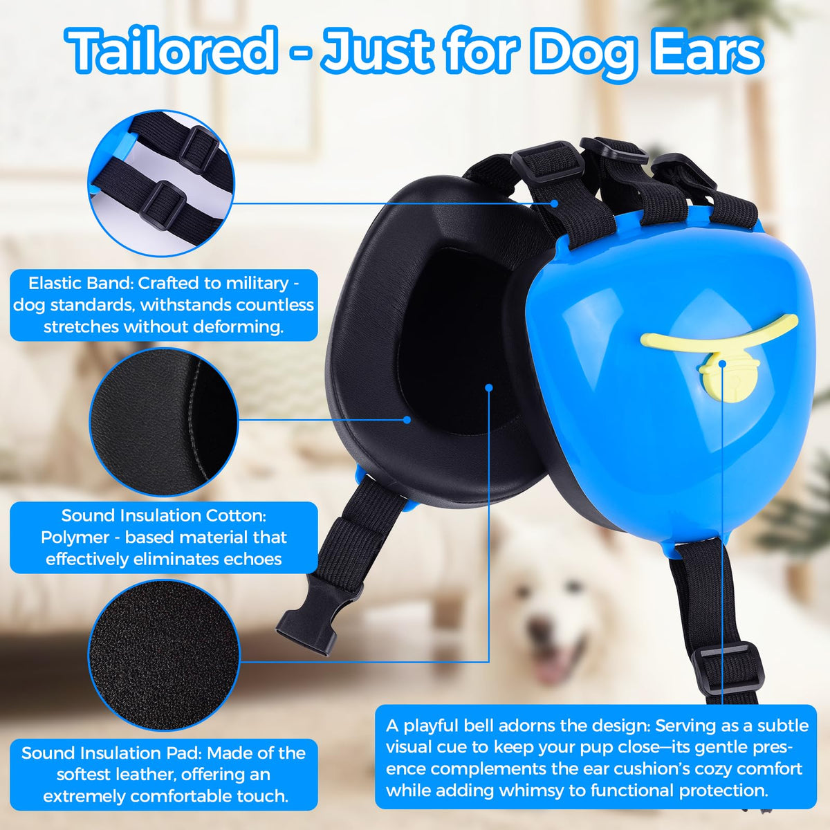Famikako Earmuff in X-small, Blue