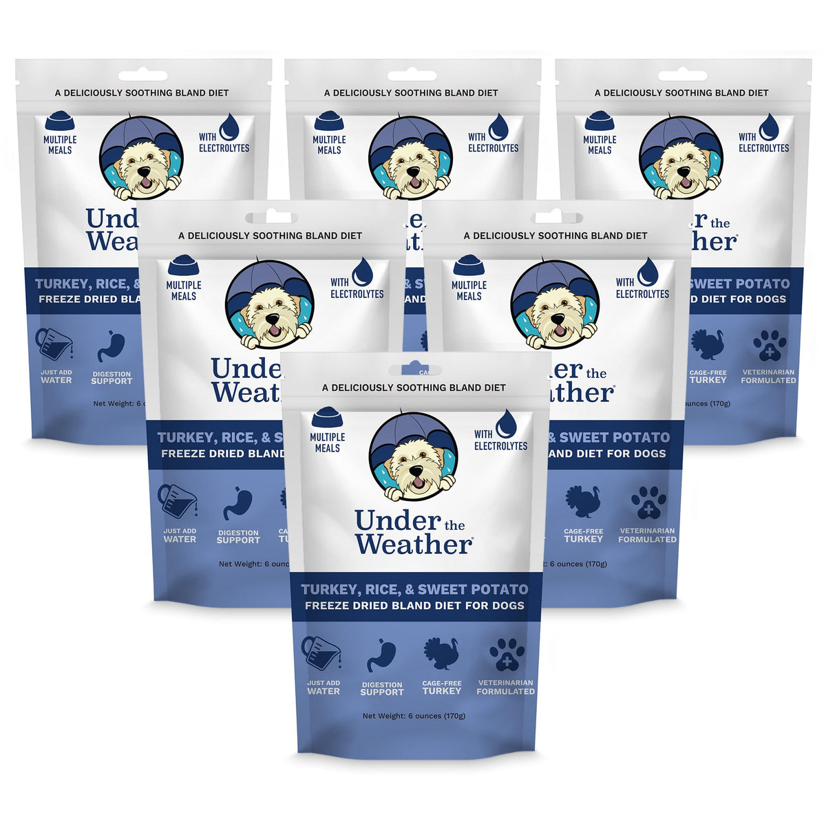 Under the Weather Pet Food in 6 Ounce (Pack of 6)
