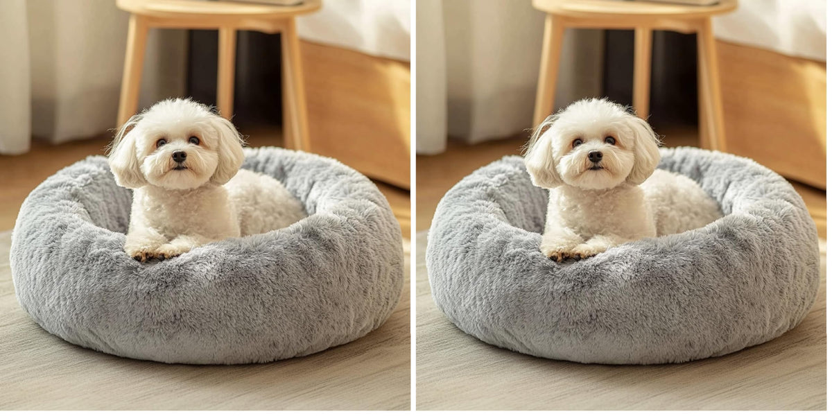 JOLLYVOGUE Pet Bed Mat in 20" (Pack of 2), 01 - Light Grey