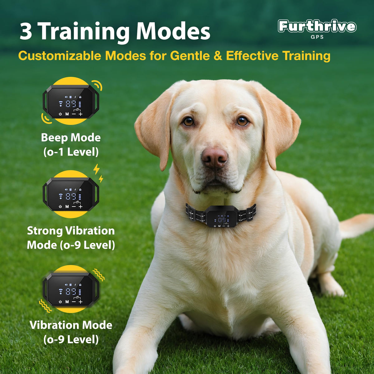 FREEZE2TRIM Animal Harness in Adjustable, Black