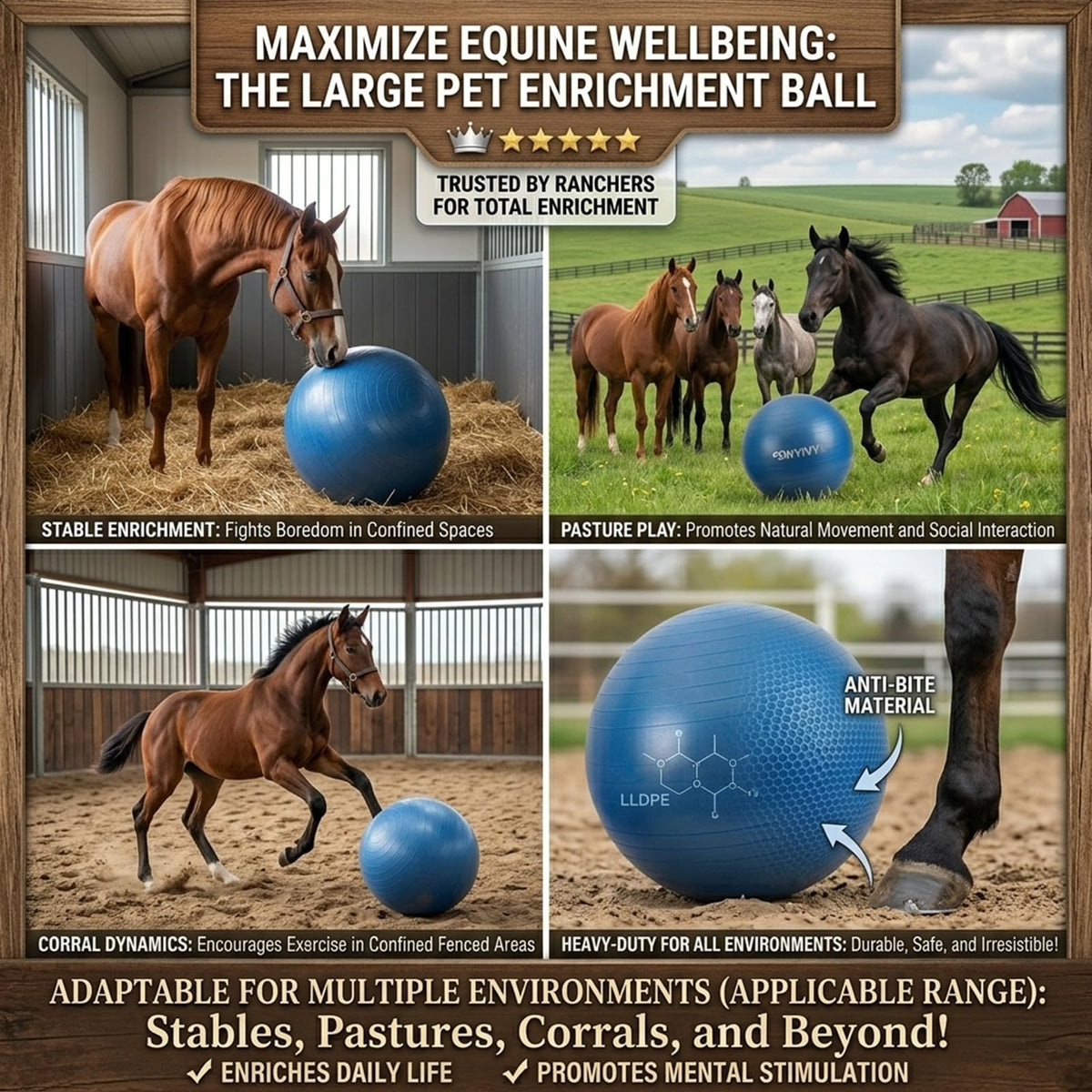 SWYIVY Recreation Ball in 30inch, Blue Ball