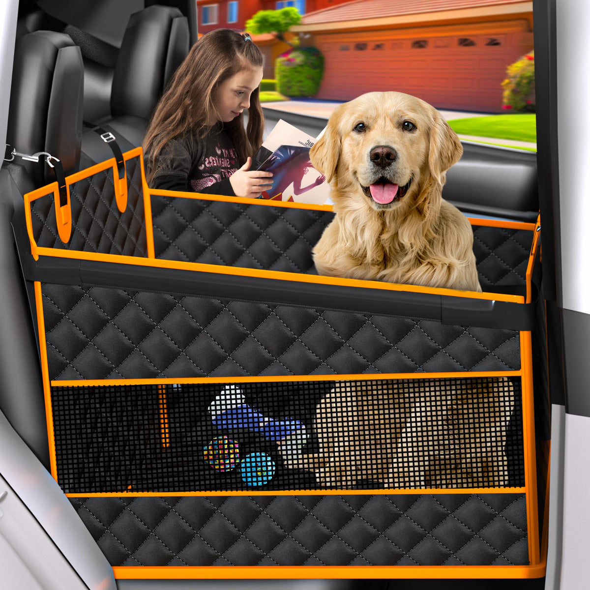 EPN Pet Seat in Large, Black